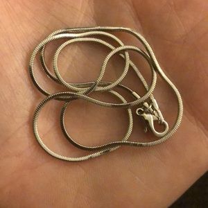 15in Sterling Silver necklace